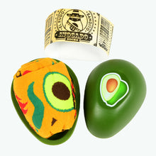 Load image into Gallery viewer, Avocado Bandito Socks w/ Avocado Saver